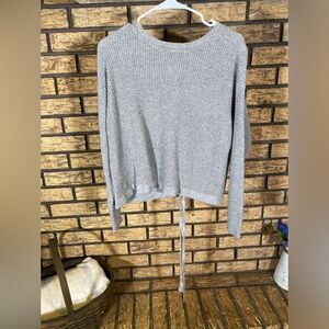 1. State grey sweater